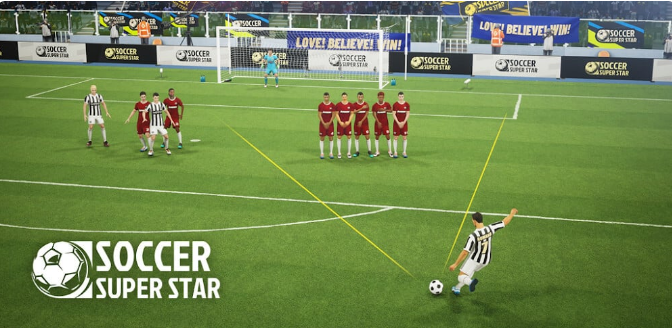 Soccer Super Star Mod Apk Terbaru [Unlimited Lifes, Free Rewind] v0.1.64