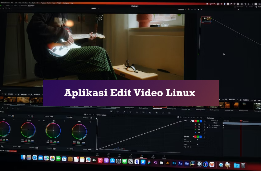 aplikasi edit video linux